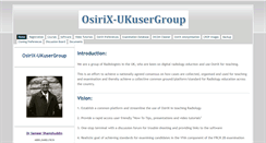 Desktop Screenshot of osirix-ukusergroup.org